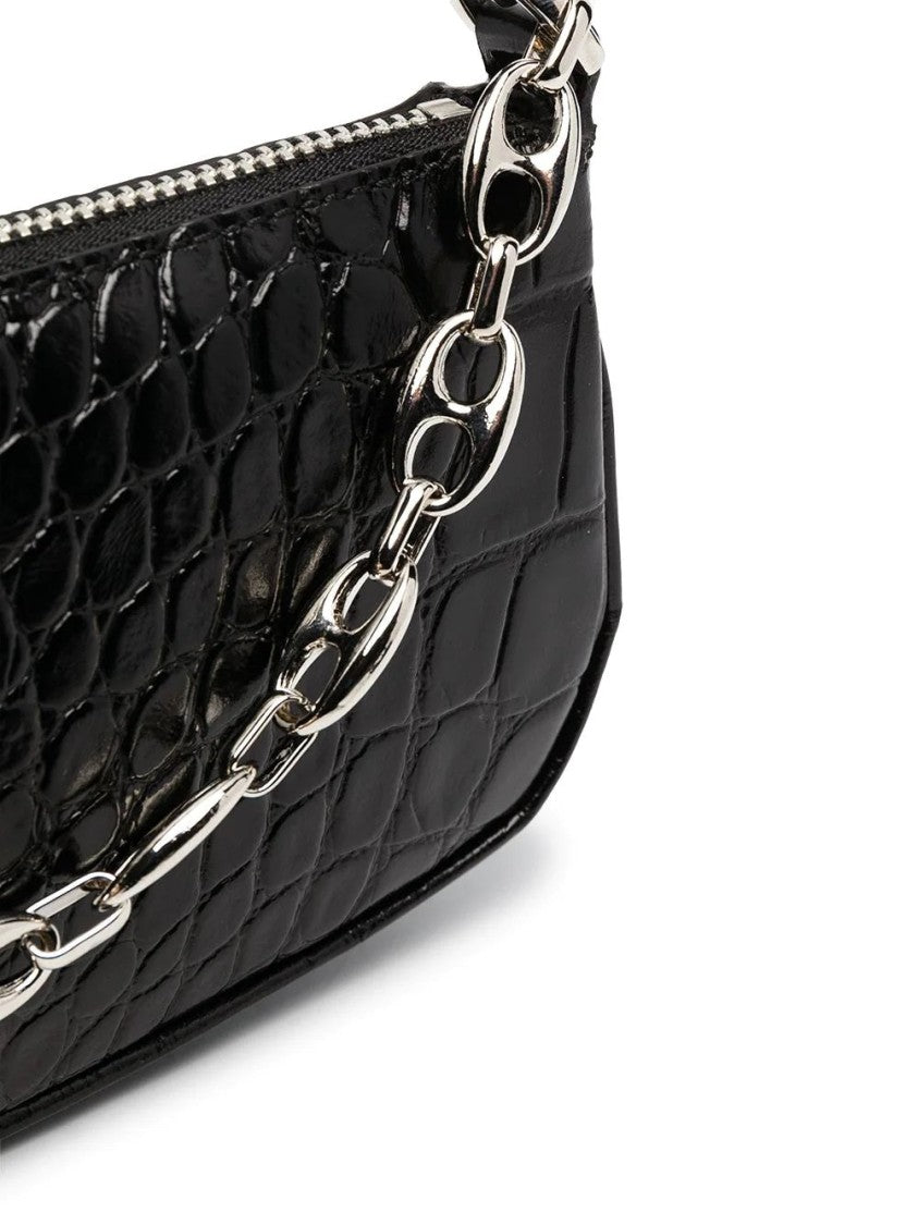 By Far Mini Rachel Leather Handbag