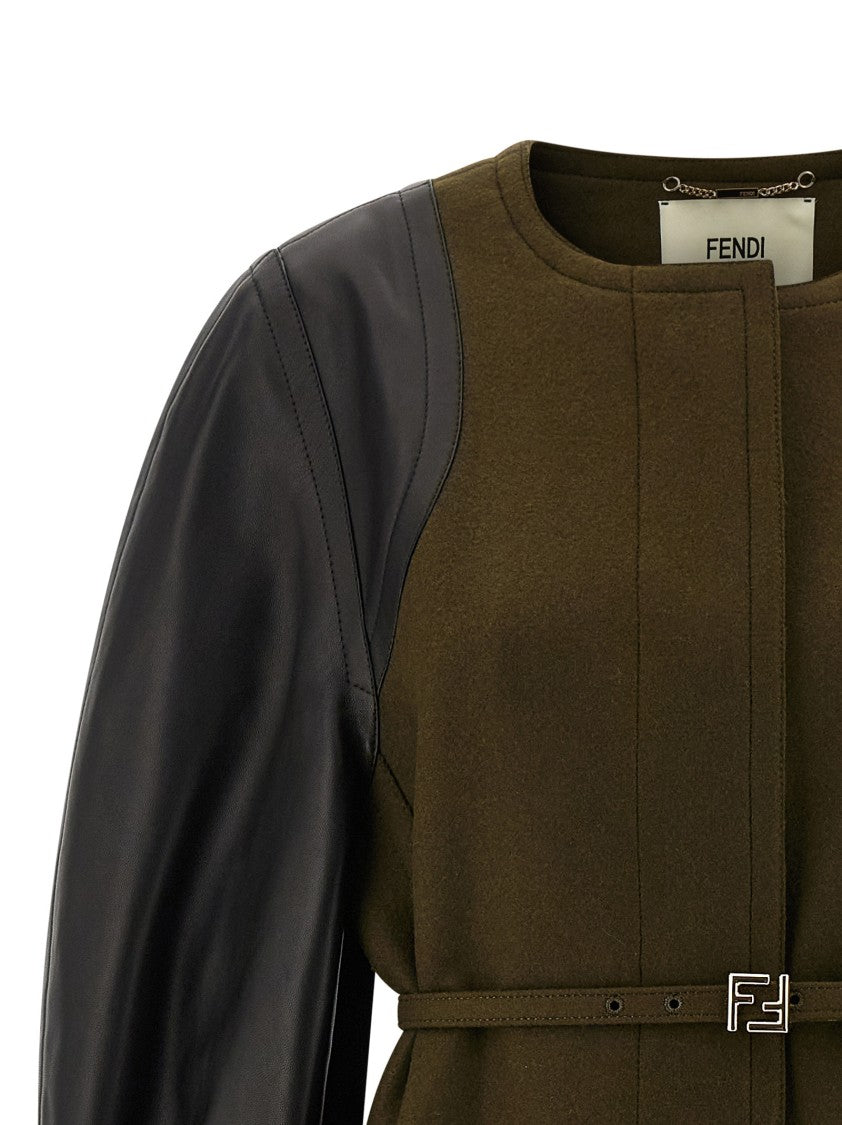 Fendi Wool Felt' Coat