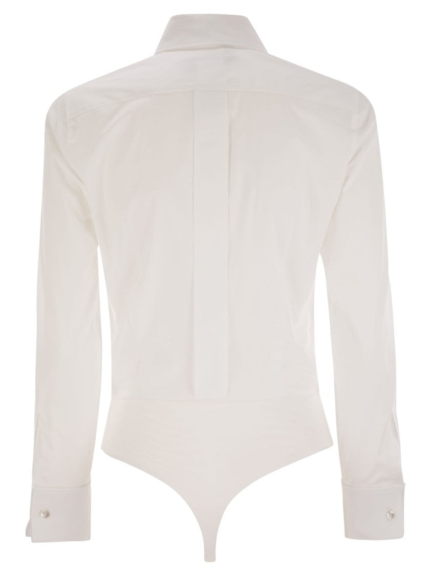 Max Mara Angora1234 - Stretch Cotton Shirt