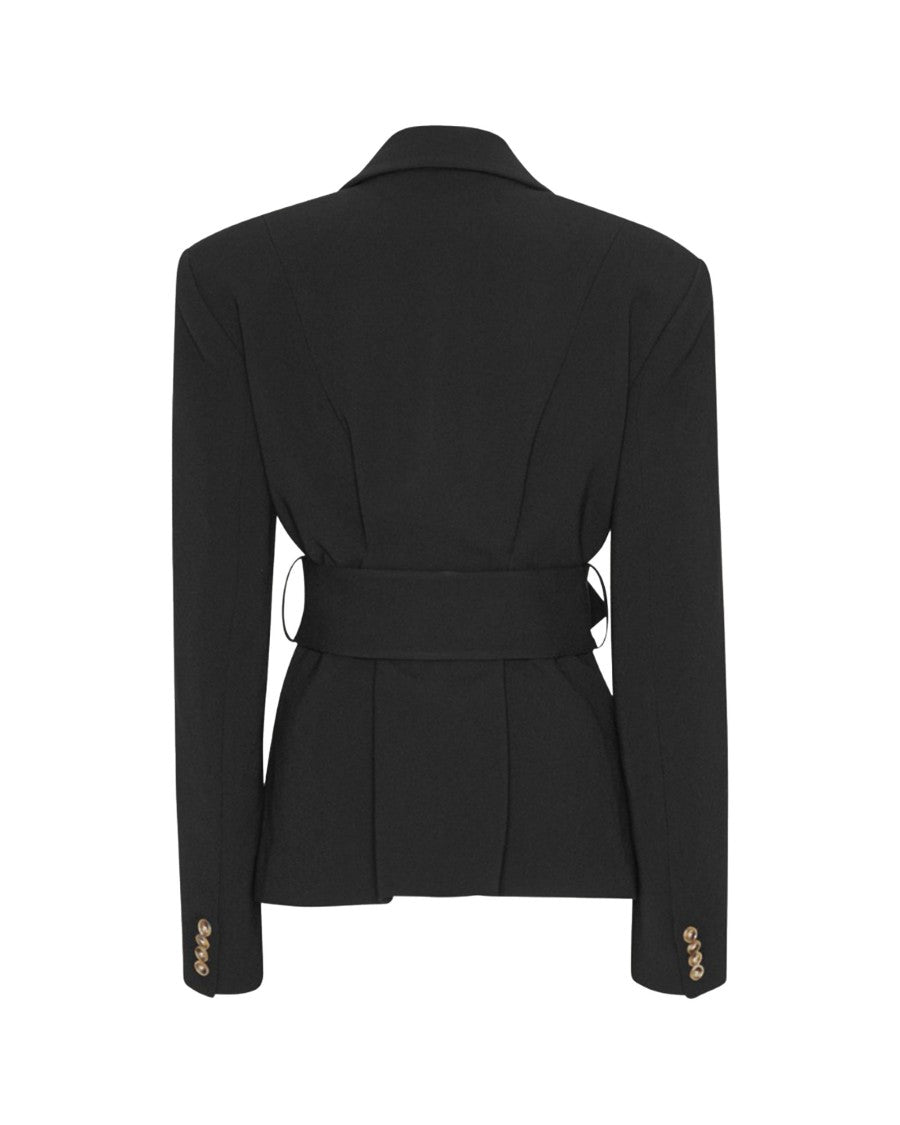 Rotate Black Belted Blazer
