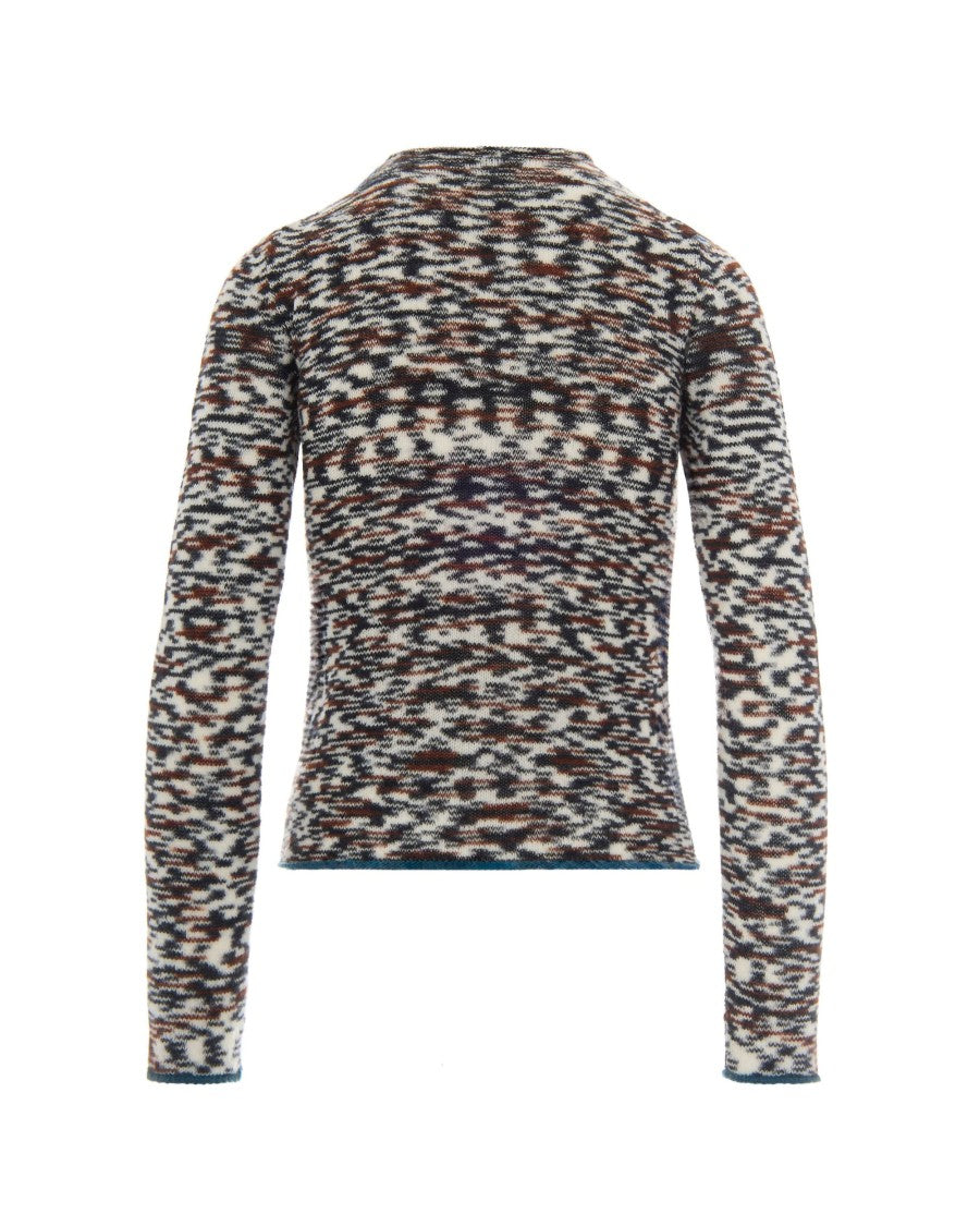 Missoni Multicolor Slub Pattern Sweater