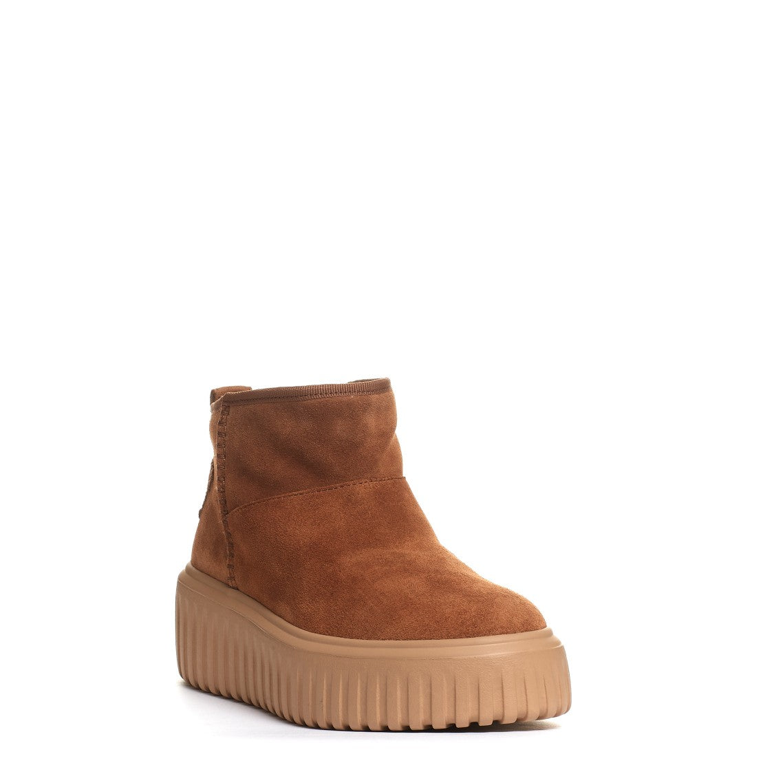 Hogan H Stripes Low Boot Leather Suede