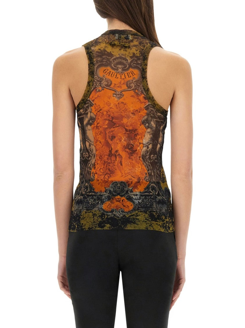 Jean Paul Gaultier "Médaillon" Tank Top