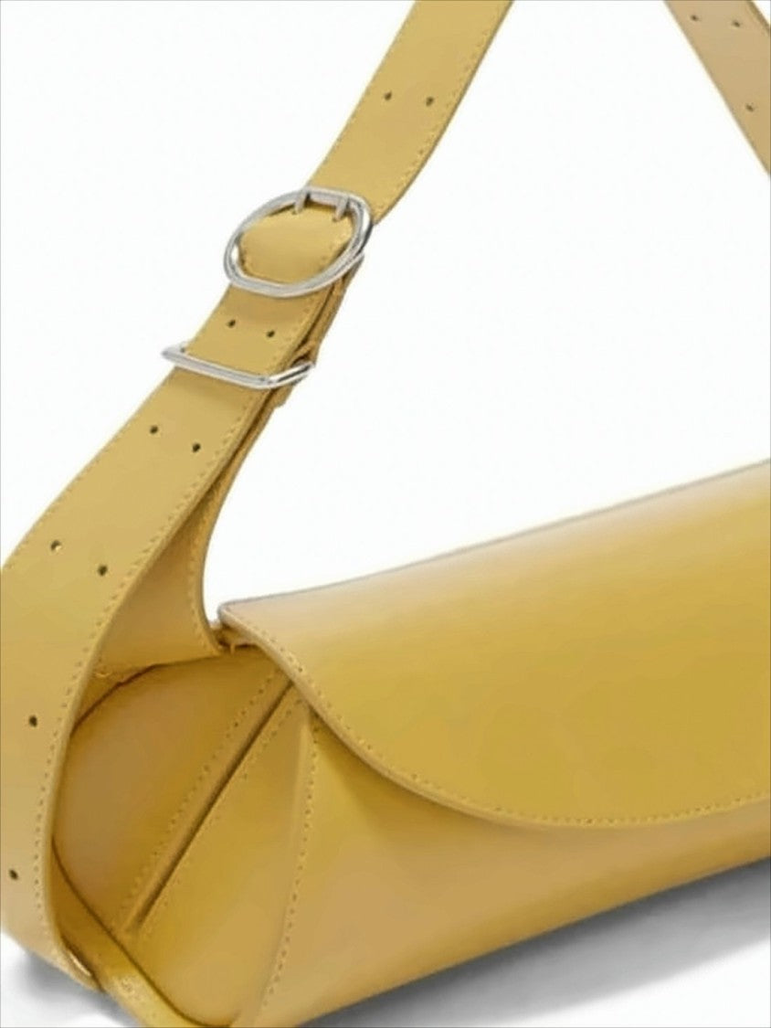 Jil Sander Smooth Calf Leather Shoulder Bag