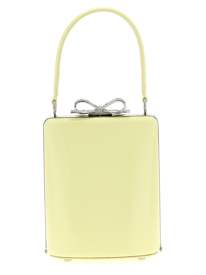 Self-Portrait 'Yellow Leather Bag' Handbag
