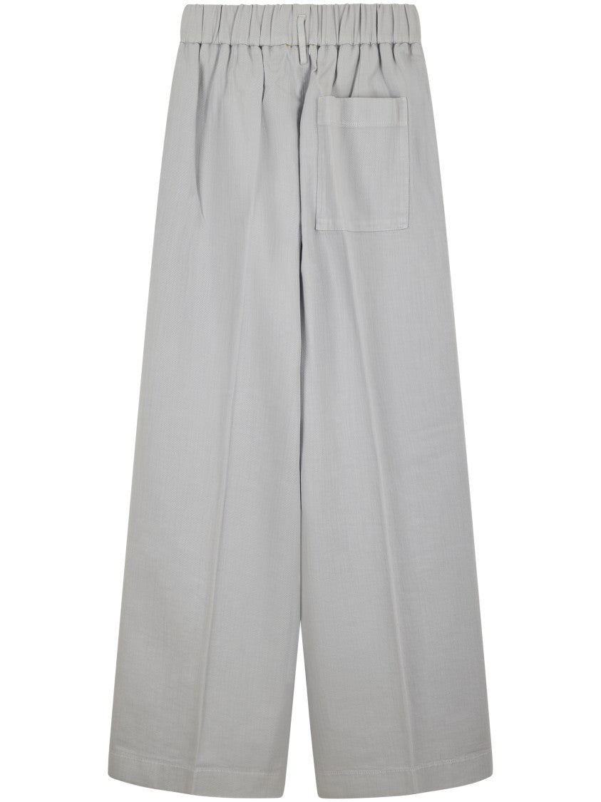 Forte Forte Fluid Silhouette Regular Waist Trousers
