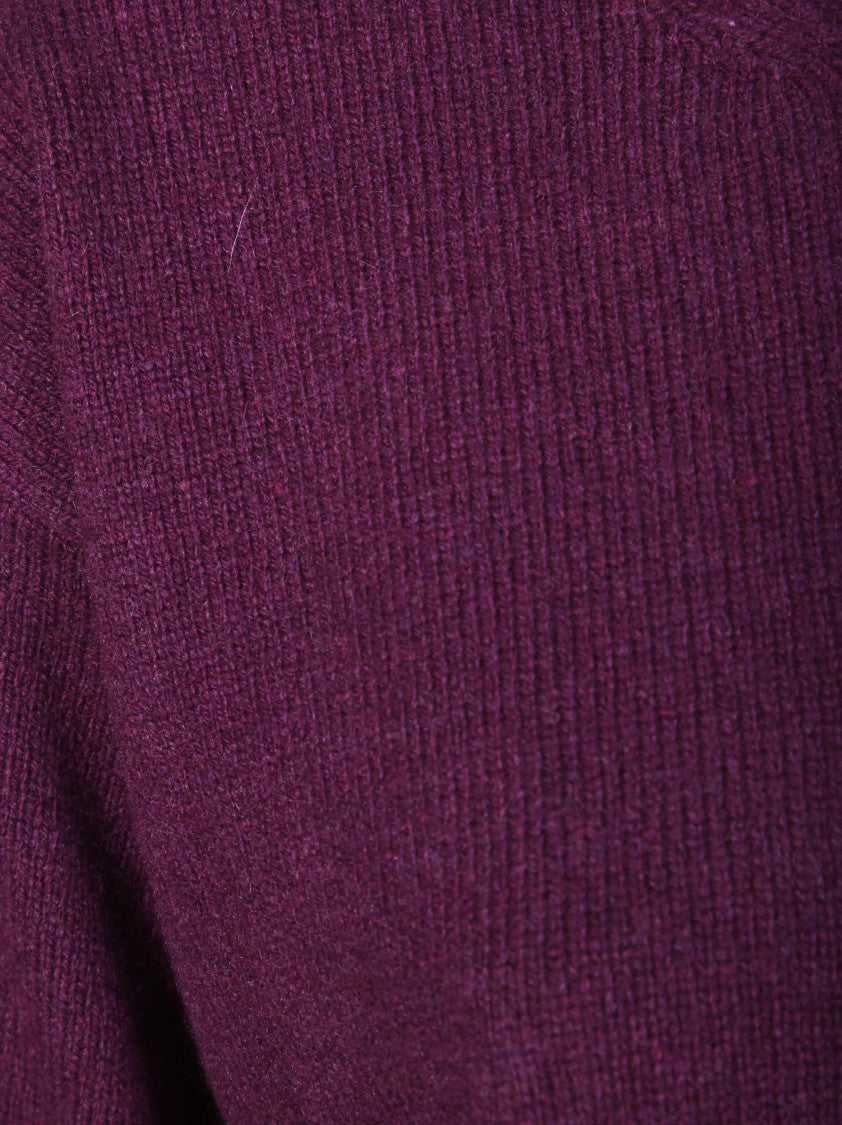 Kangra Boxy Knitted Sweater With Crew Neckline
