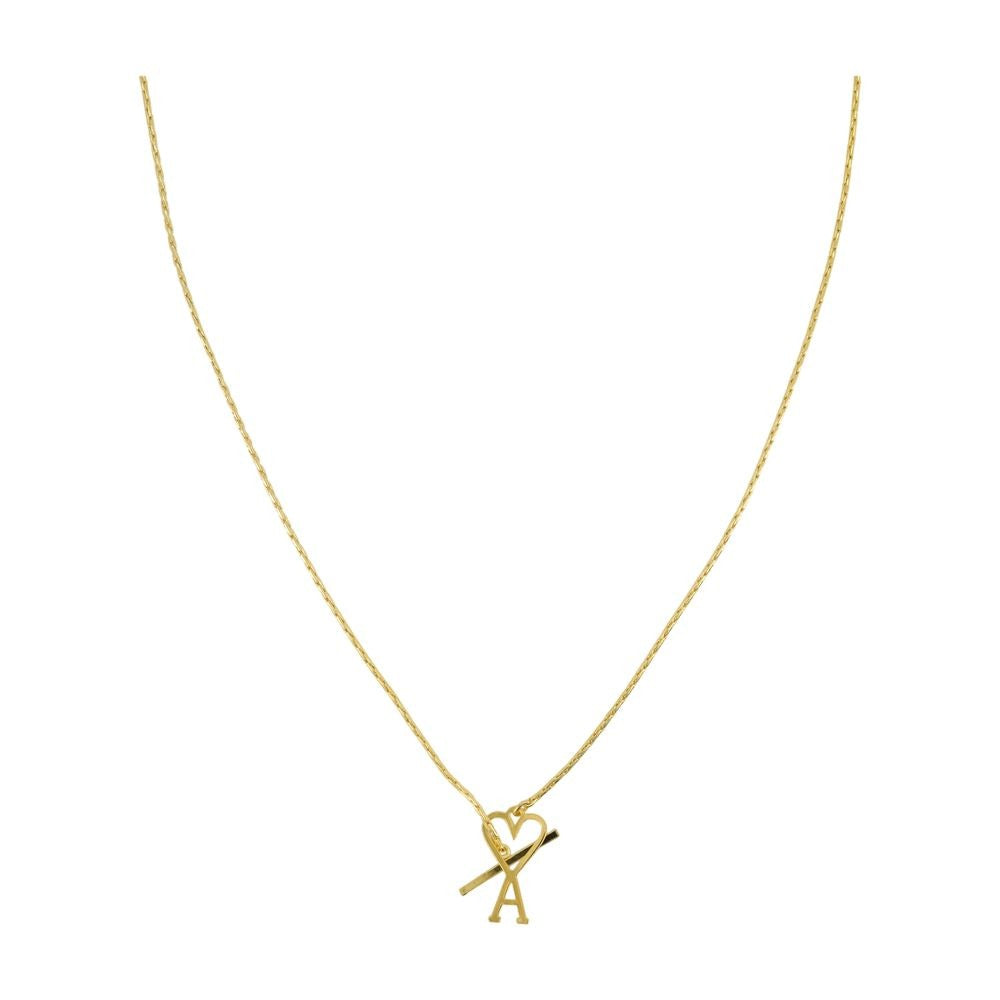 Ami Adc Necklace - Metal - Gold