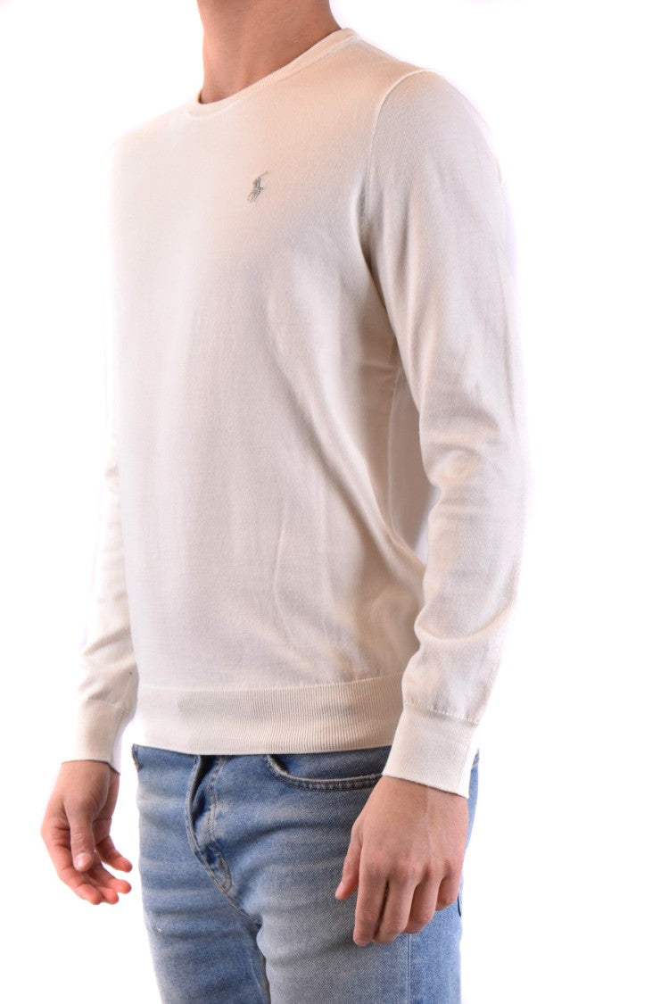 Polo Ralph Lauren Light Blue Cotton Knitwear