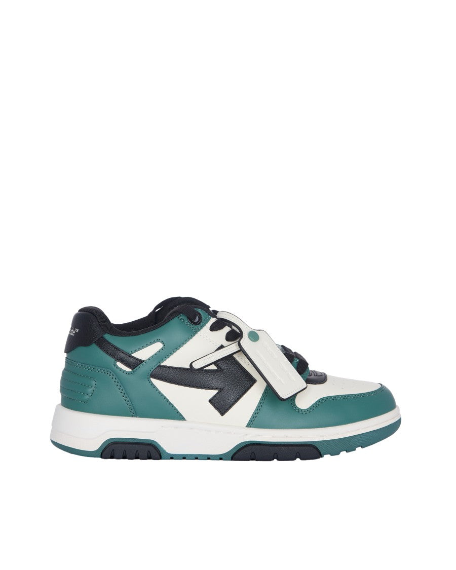 Off-White Out Of Office Green/White/Black Sneakers
