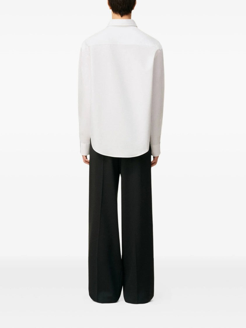 Ami Classic White Shirt With Logo