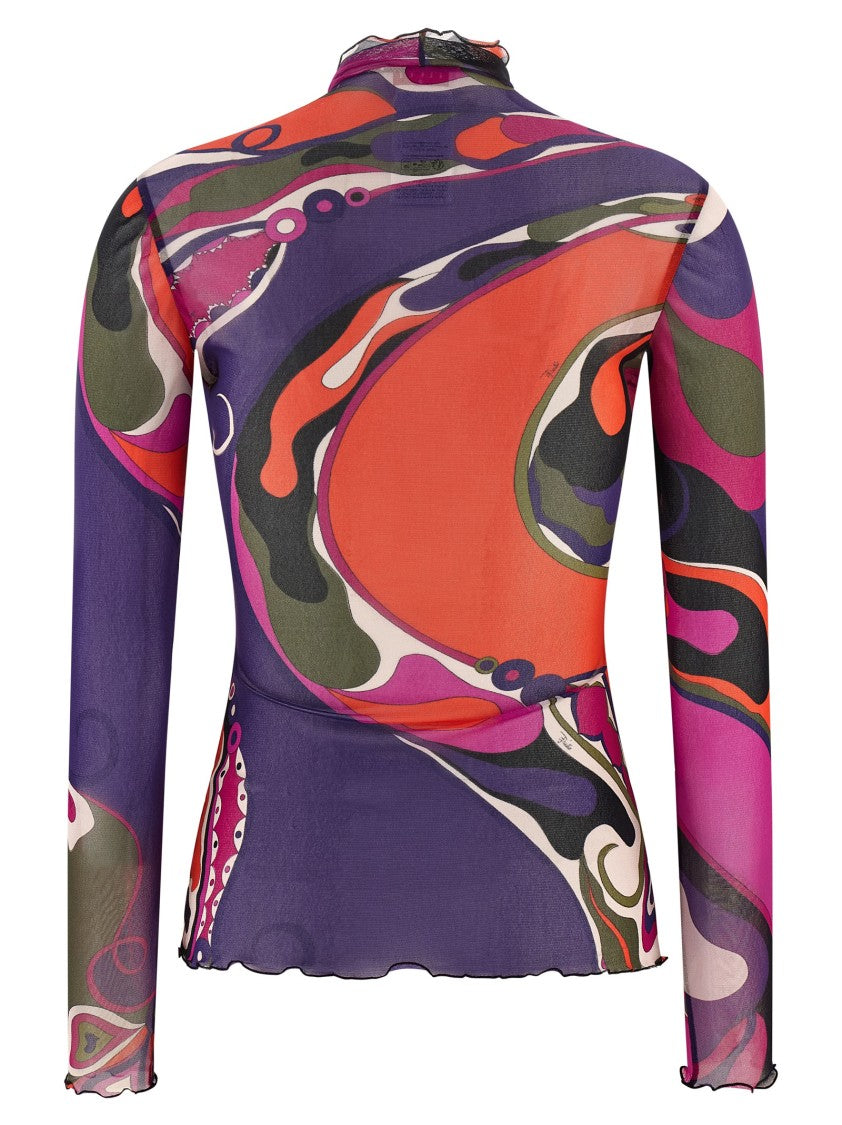 Emilio Pucci Tulle Sweater
