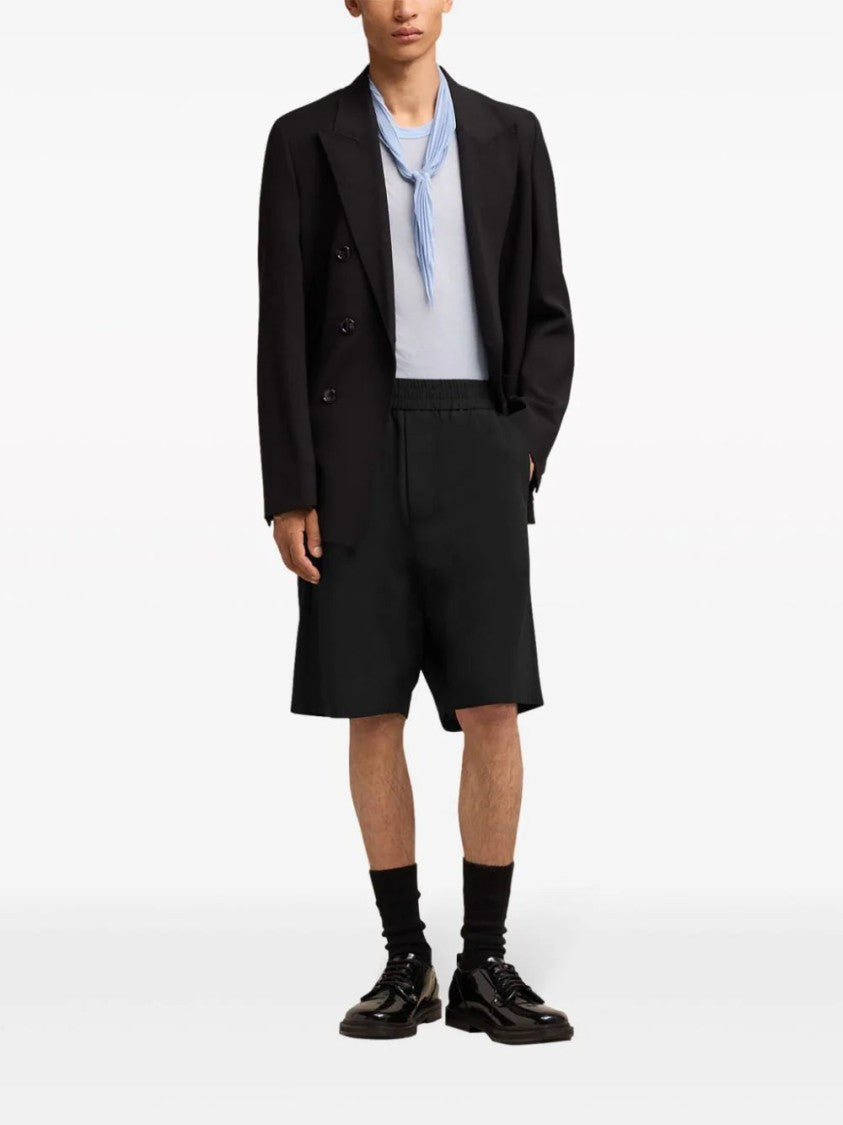 Ami Cotton Track Shorts