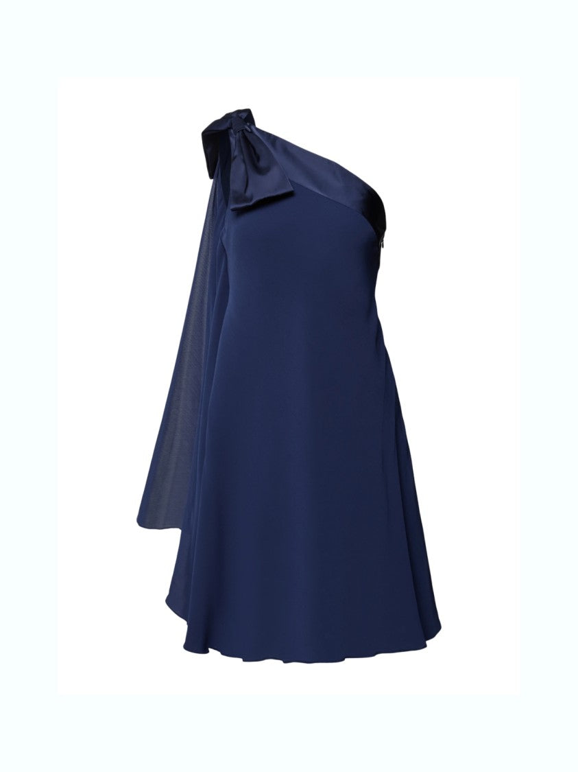 Lauren Ralph Lauren One-Shoulder Mini Dress