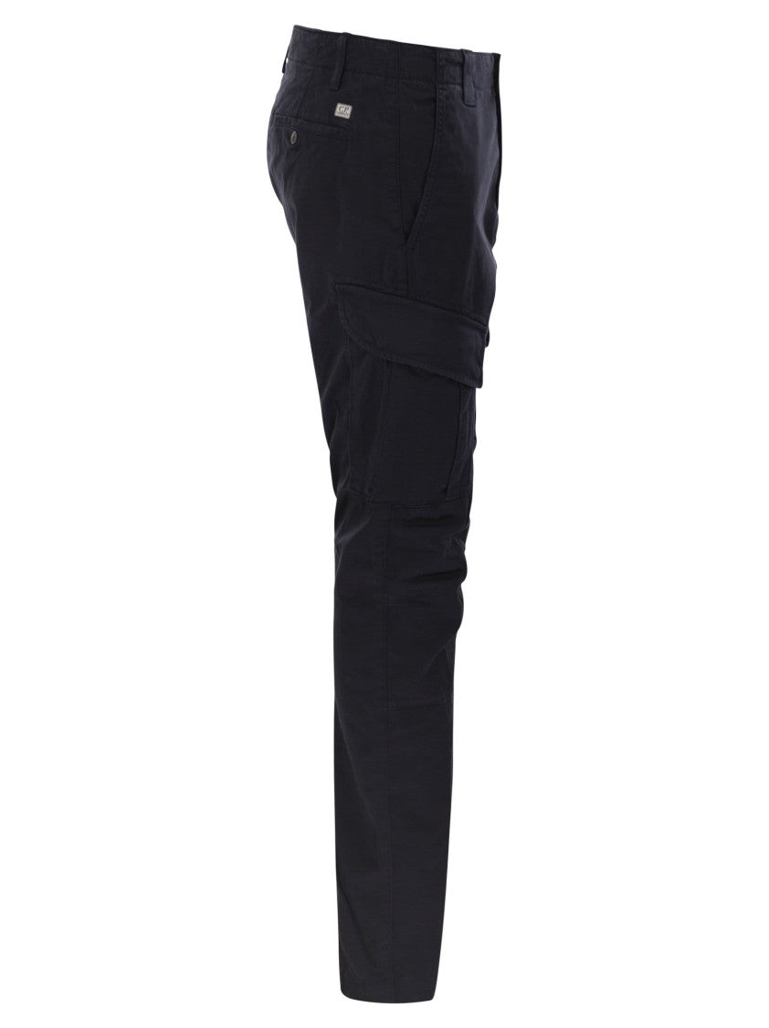 C.P. Company Frosted Stretch Cotton Cargo Trousers