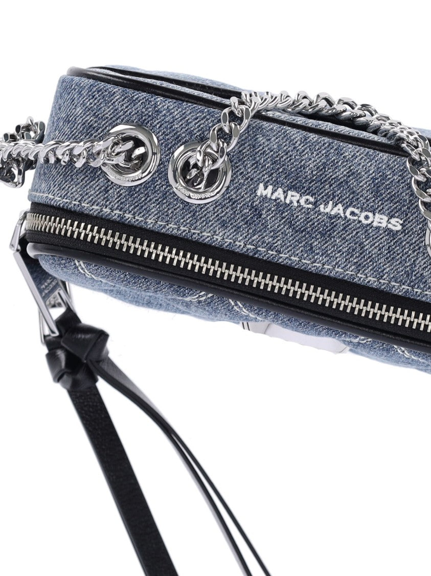 Marc Jacobs The Bi-Color Snapshot Shoulder Bag – Blue