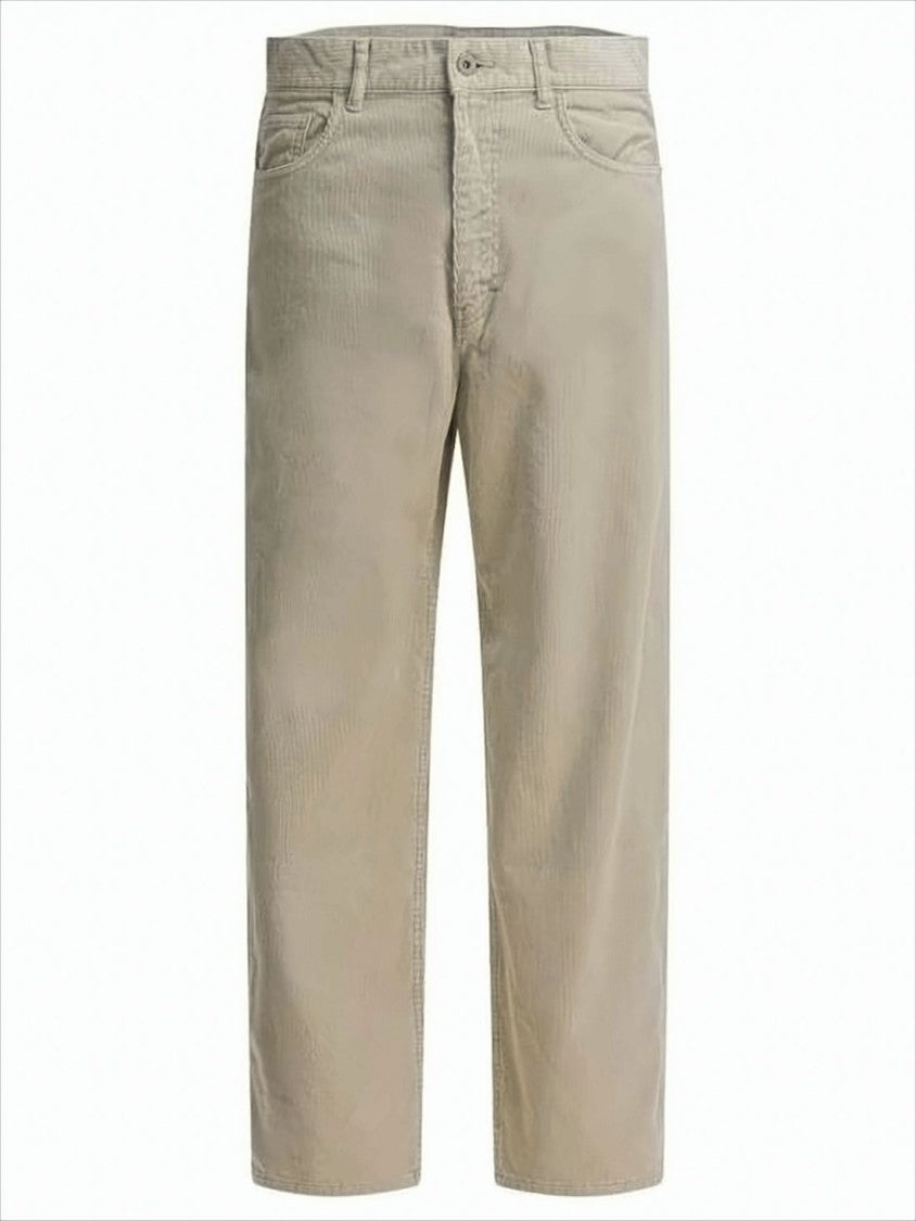 Auralee Classic Straight Pants In Cotton Corduroy