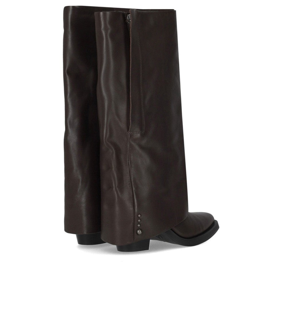 Ash Jackson Brown Heeled Boot