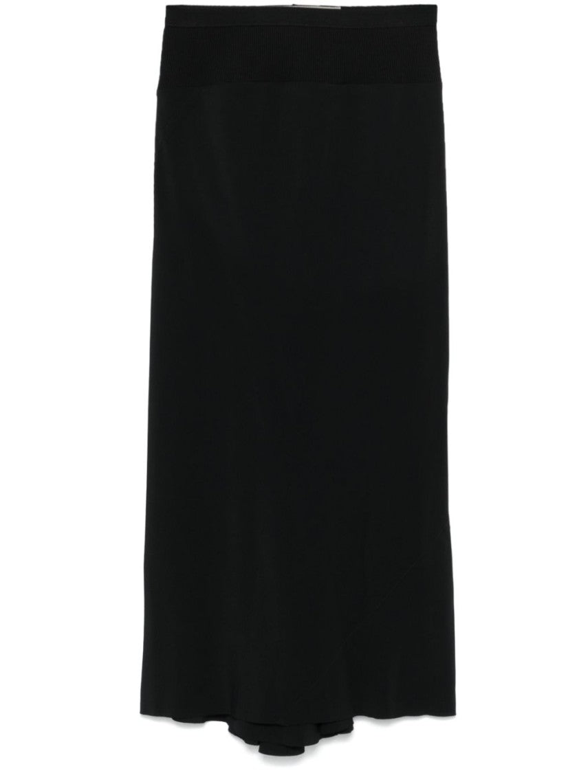 Rick Owens Calf Bias Skirt