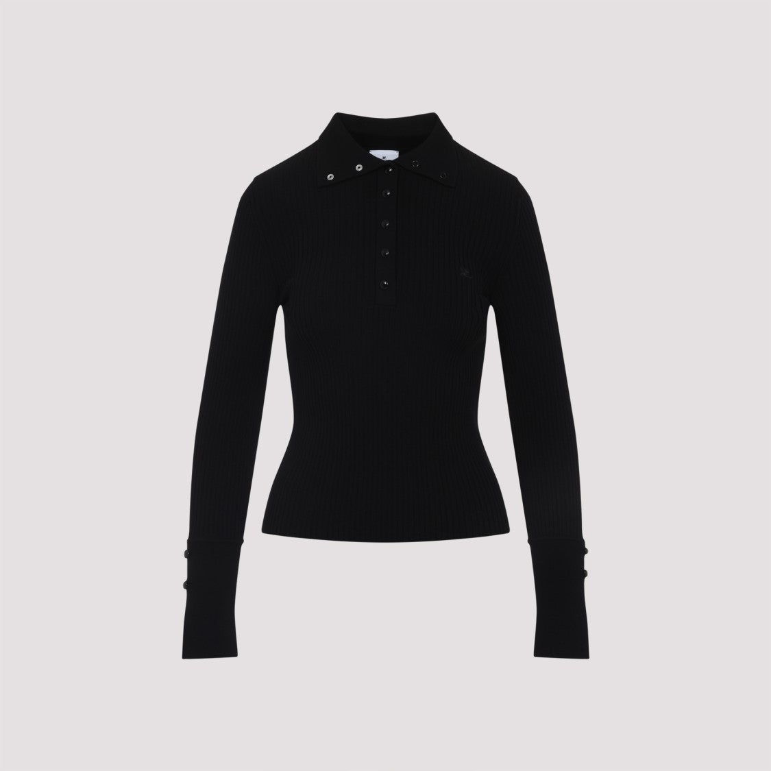 Courrèges Lightweight Viscose T-Shirt