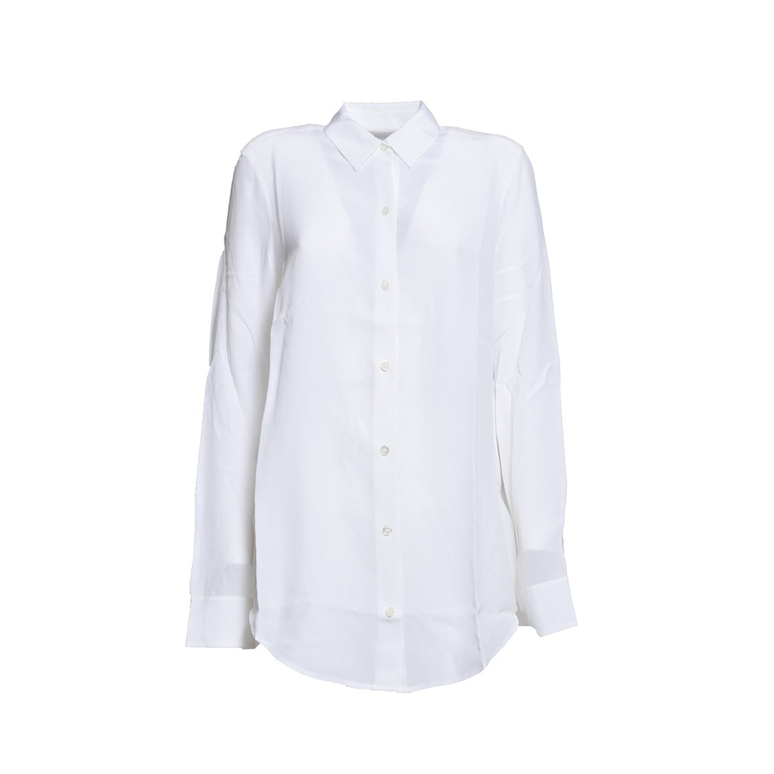 Equipment Essential White Silk Shirt