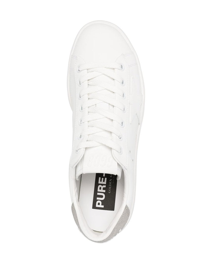 Golden Goose Pure Star Leather Upper Star Glitter Heel