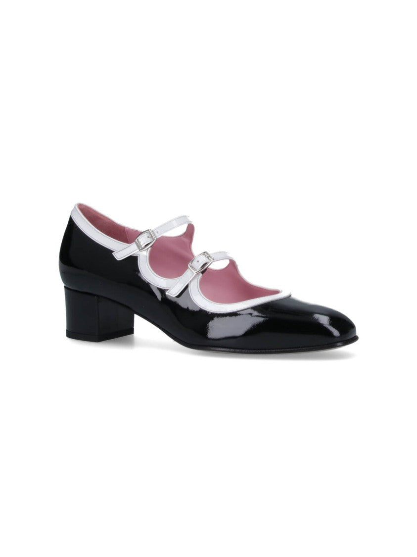Carel "Bleuet" Mary Jane Pumps – Black