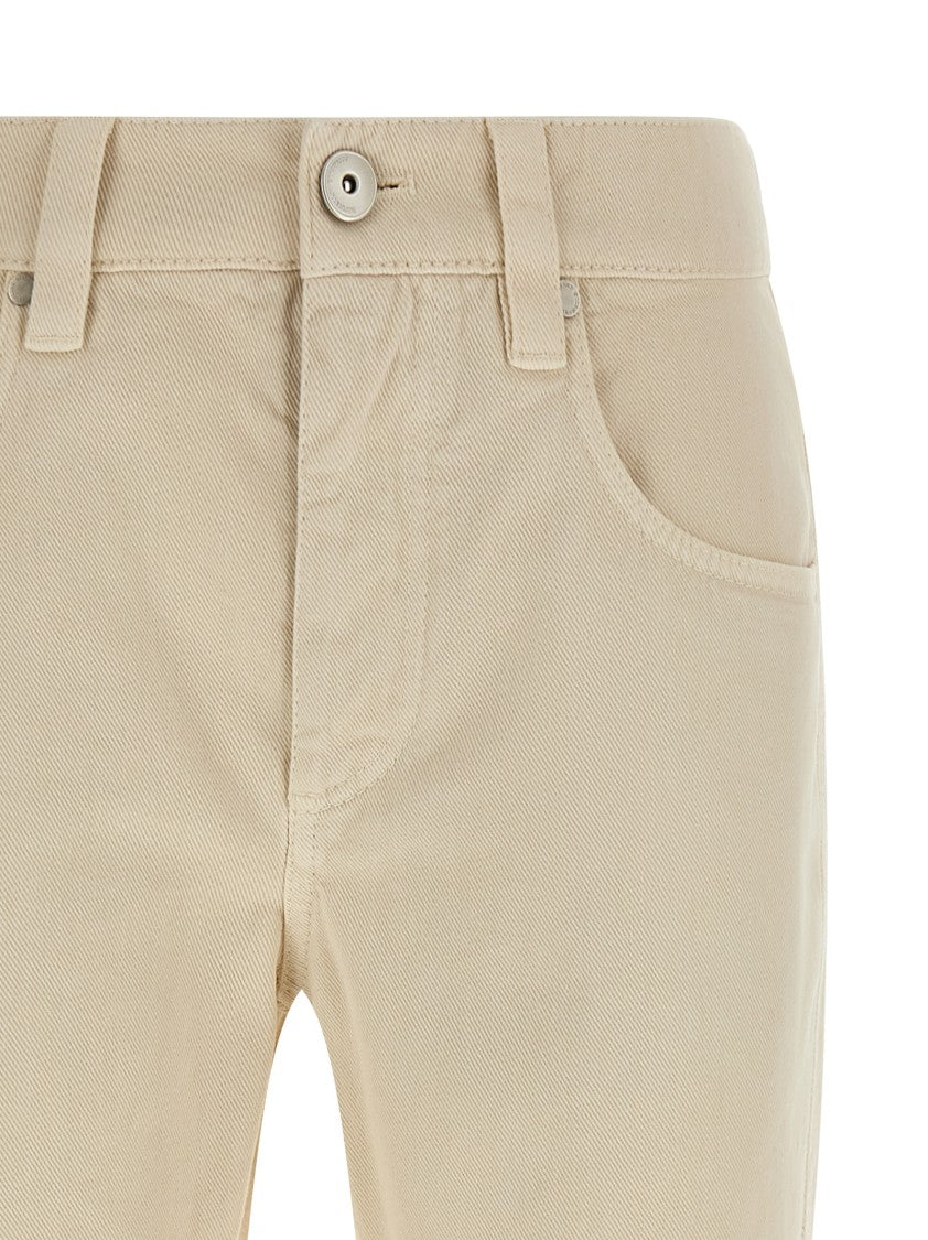 Brunello Cucinelli Straight-Fit Denim Trousers