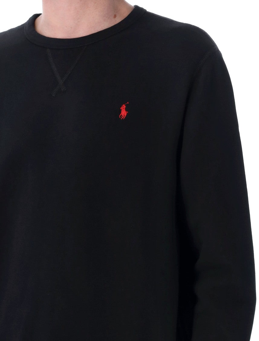 Polo Ralph Lauren Classic Black Crewneck Sweatshirt