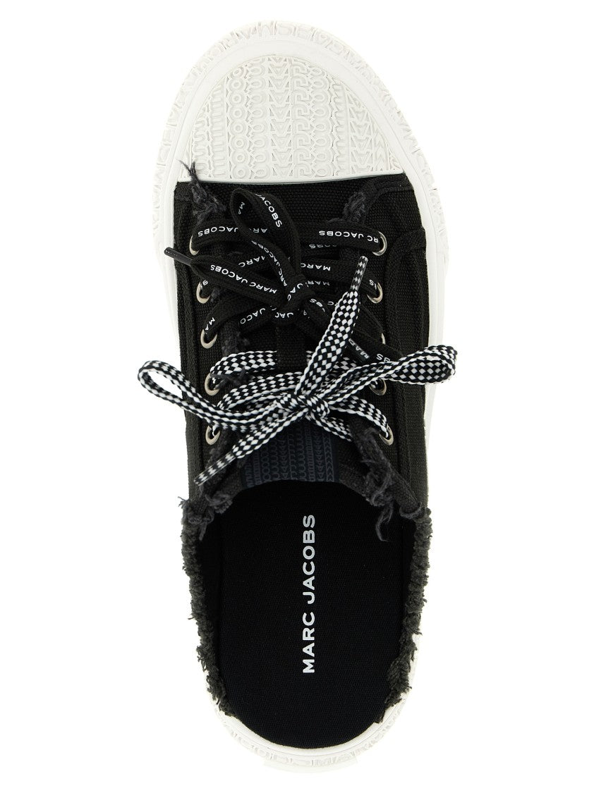 Marc Jacobs Slide-In Sneaker Mules With Textured Rubber Midsole