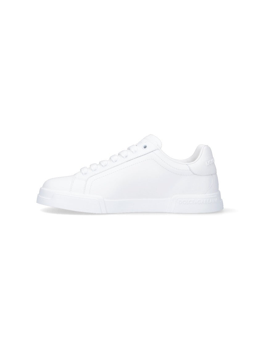 Dolce & Gabbana 'Portofino Vintage' Sneakers – White