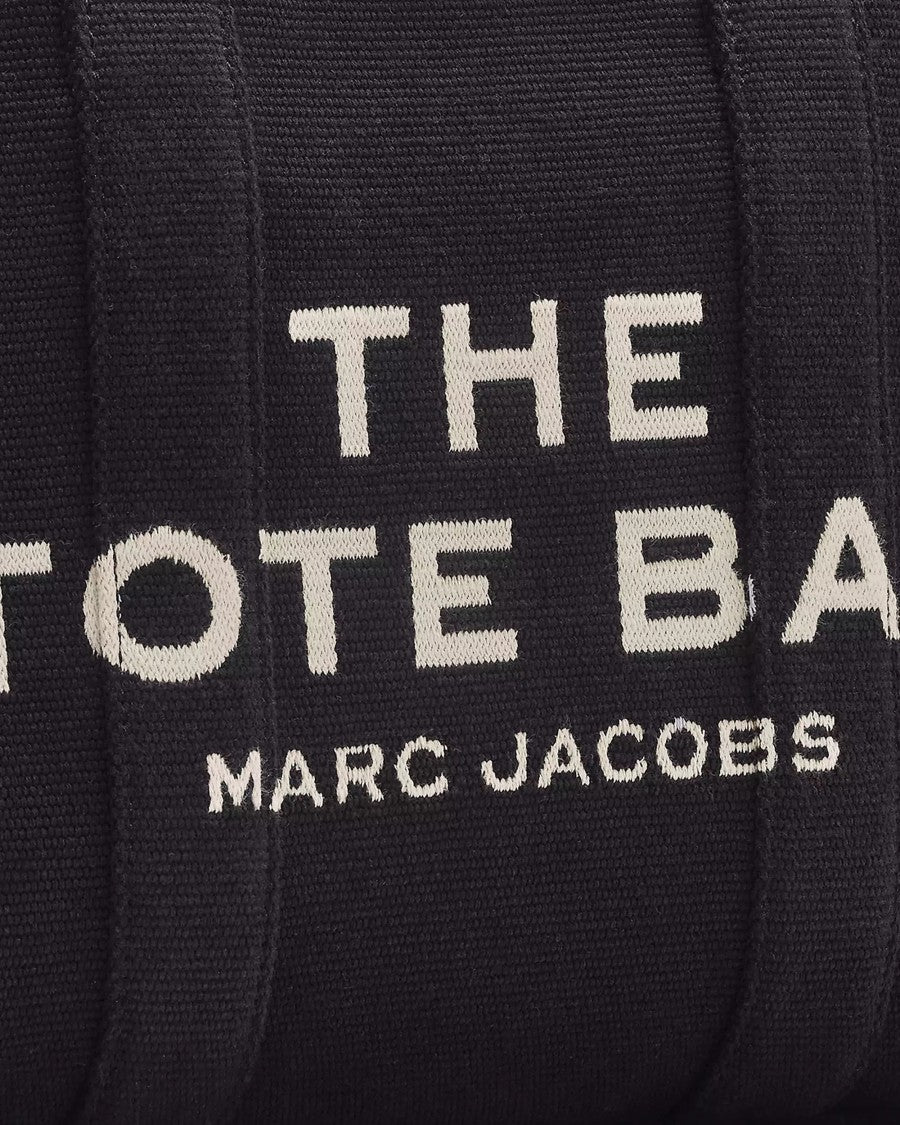 Marc Jacobs The Jacquard Medium Black Tote Bag