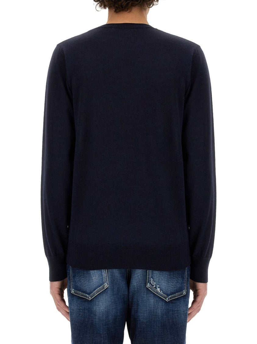 Dsquared2 Black Wool Jersey