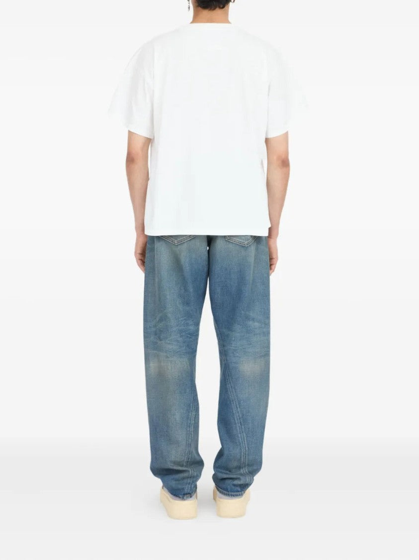 Mm6 By Maison Margiela Graphic-Panelled T-Shirt