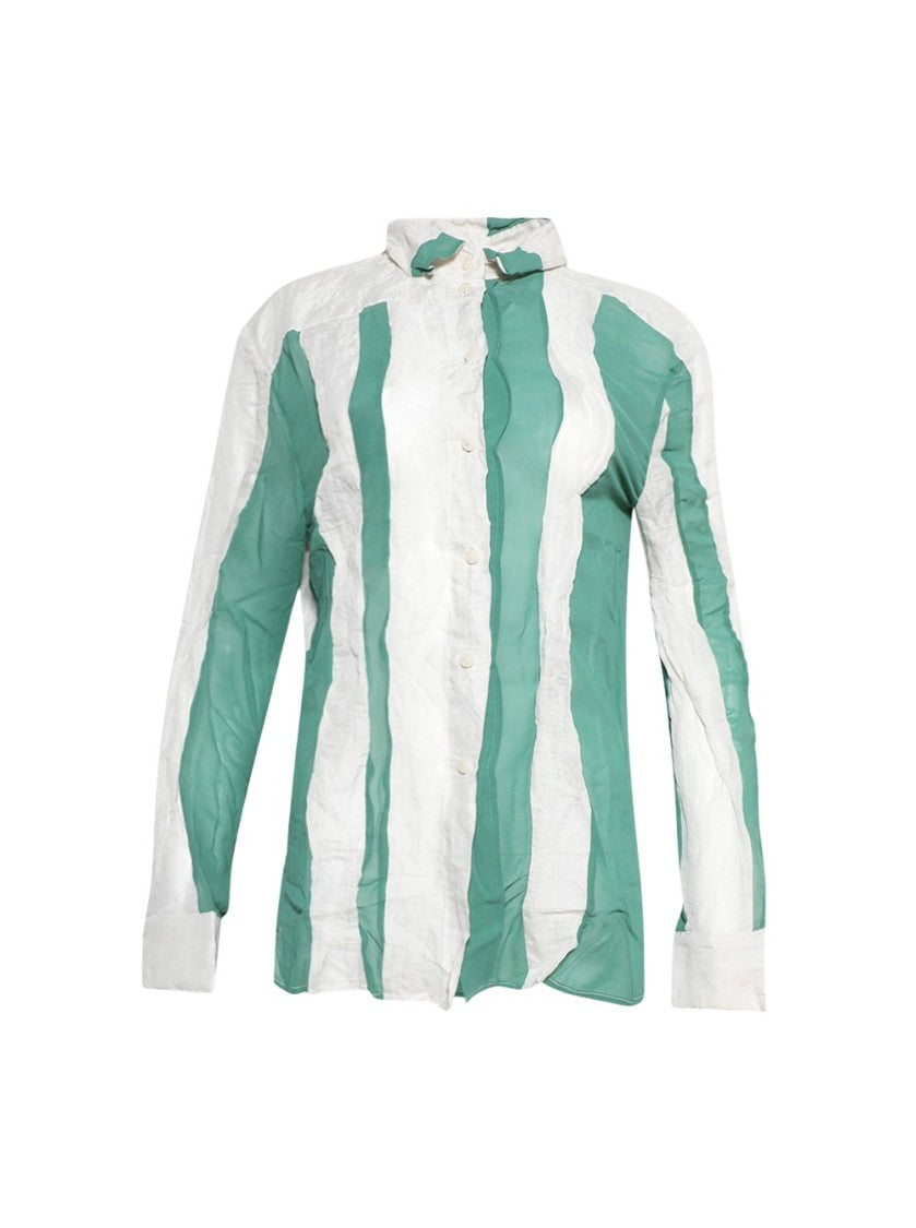 Christopher Esber Spliced Shirt Cactus Cloud