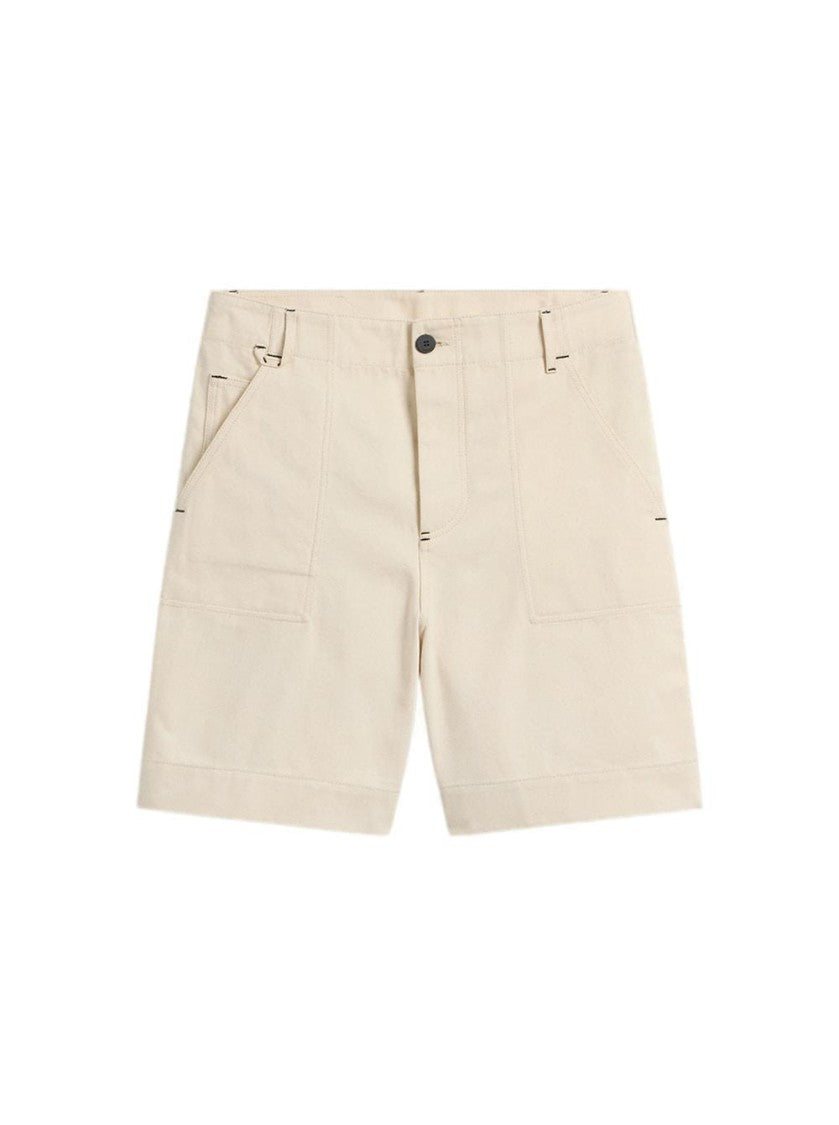 Jacquemus Le De-Nîmes Venice Jeans Off White