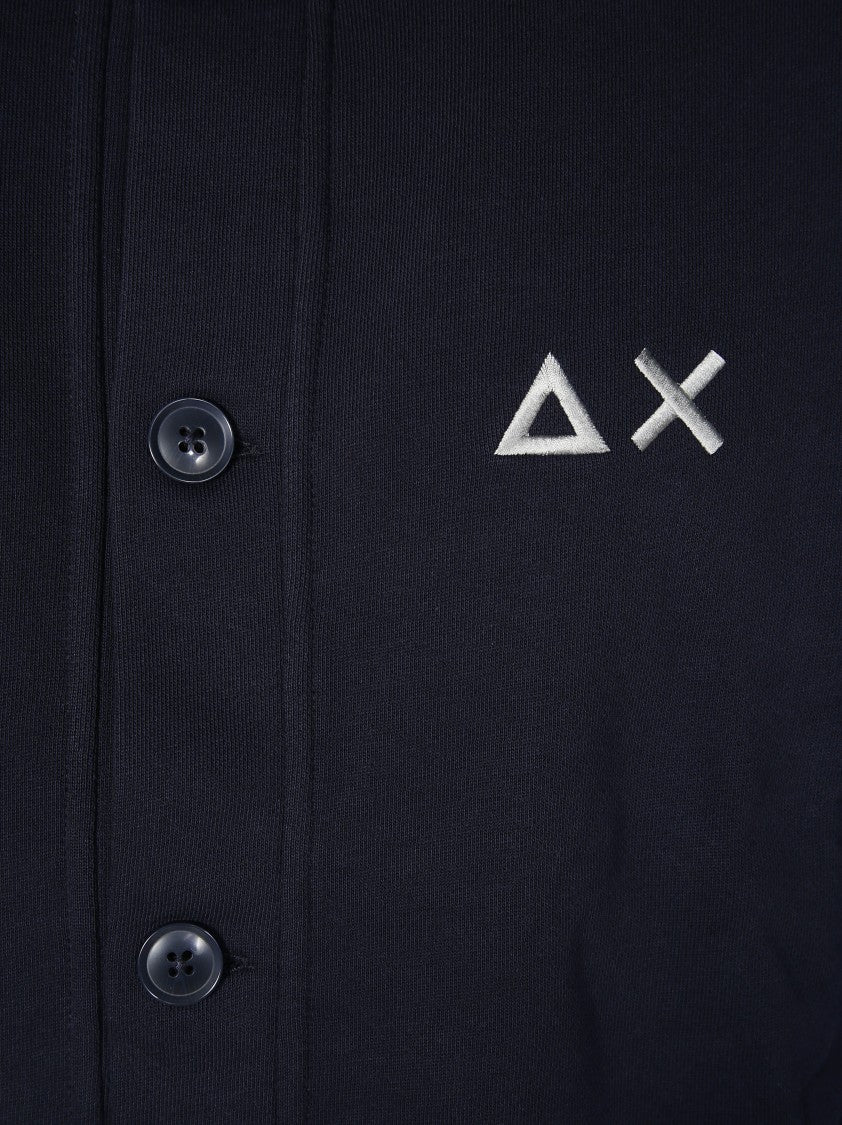 Sun 68 Basic Button-Up Cardigan