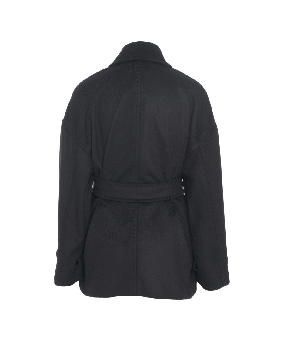 Max Mara 'Pausa' Virgin Wool Coat