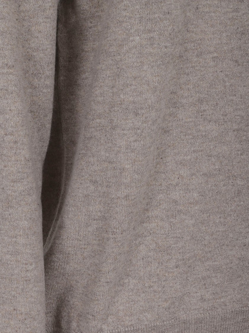 Ballantyne Cashmere Sweater With High Neck
