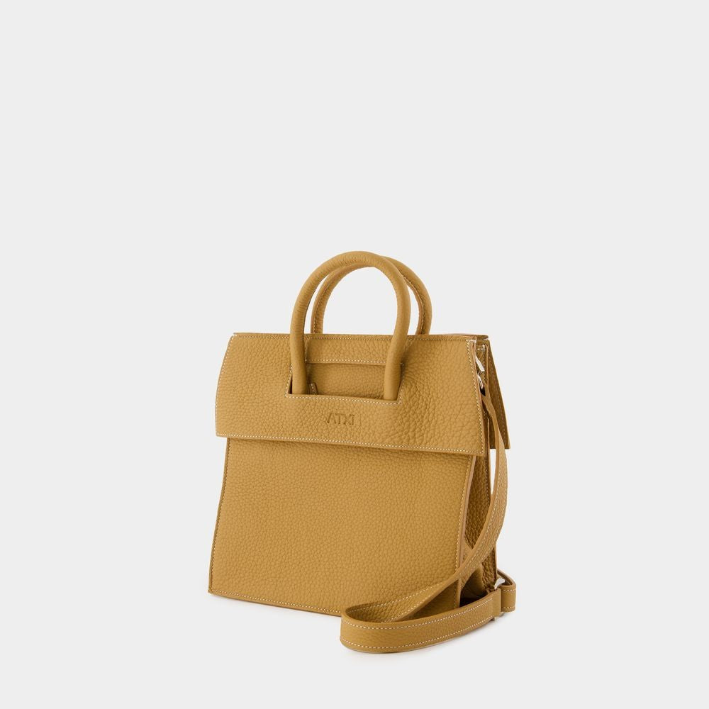 Atxi Etxea Mini Purse - Leather - Beige