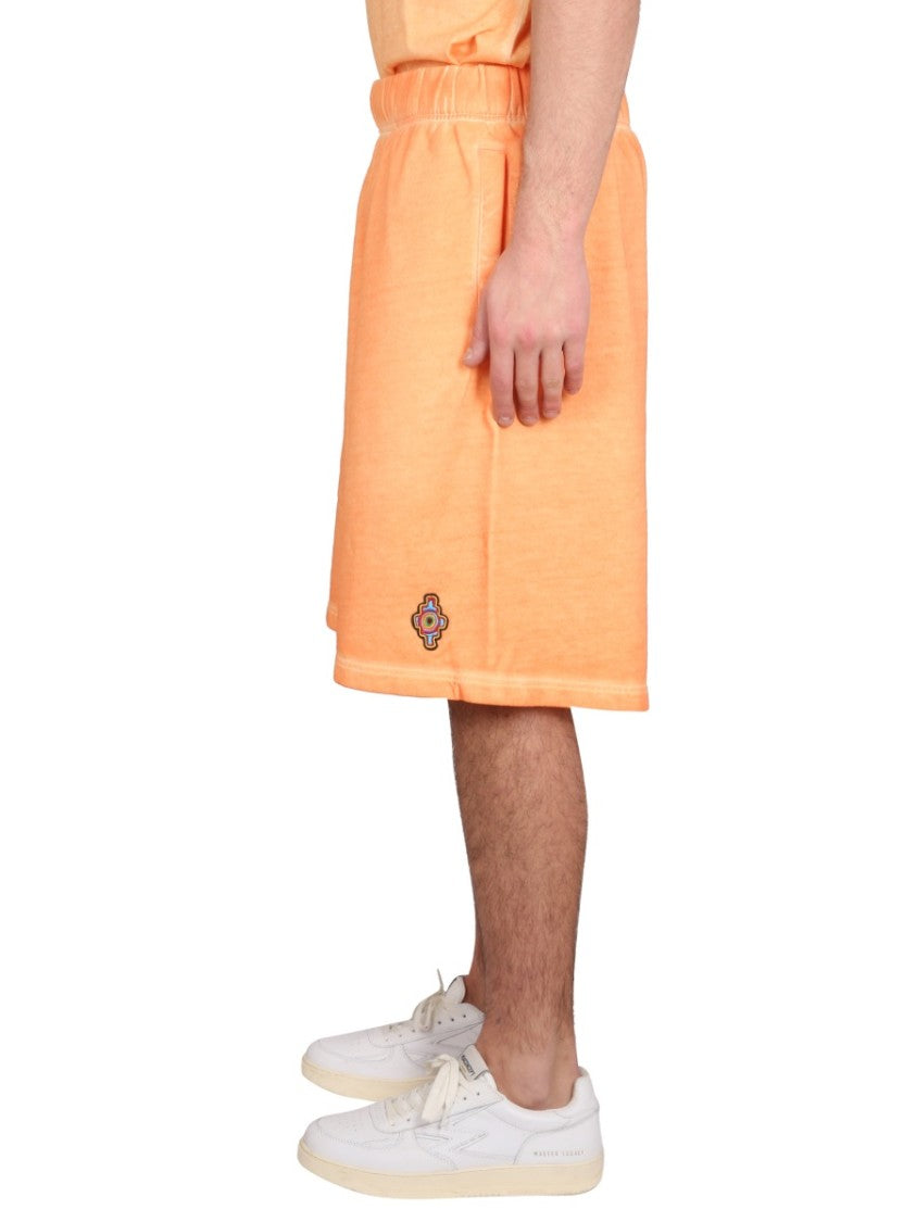 Marcelo Burlon Bermuda With Logo
