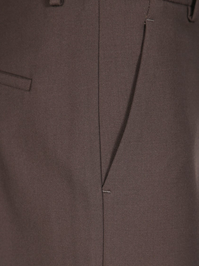 Incotex Mid-Rise Straight-Leg Trousers