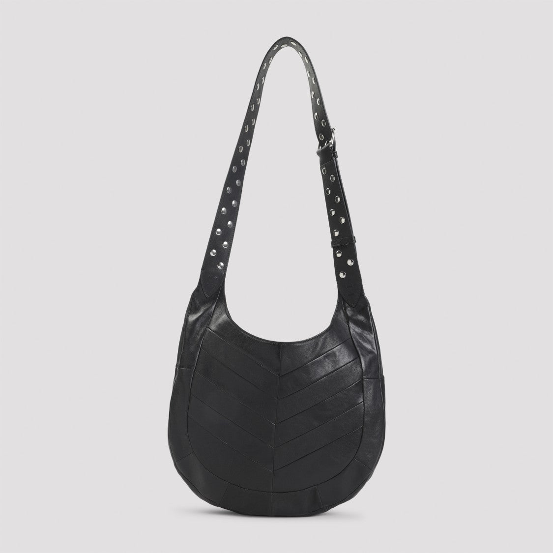 Valentino Garavani Hobo Black Lambskin Shoulder Bag