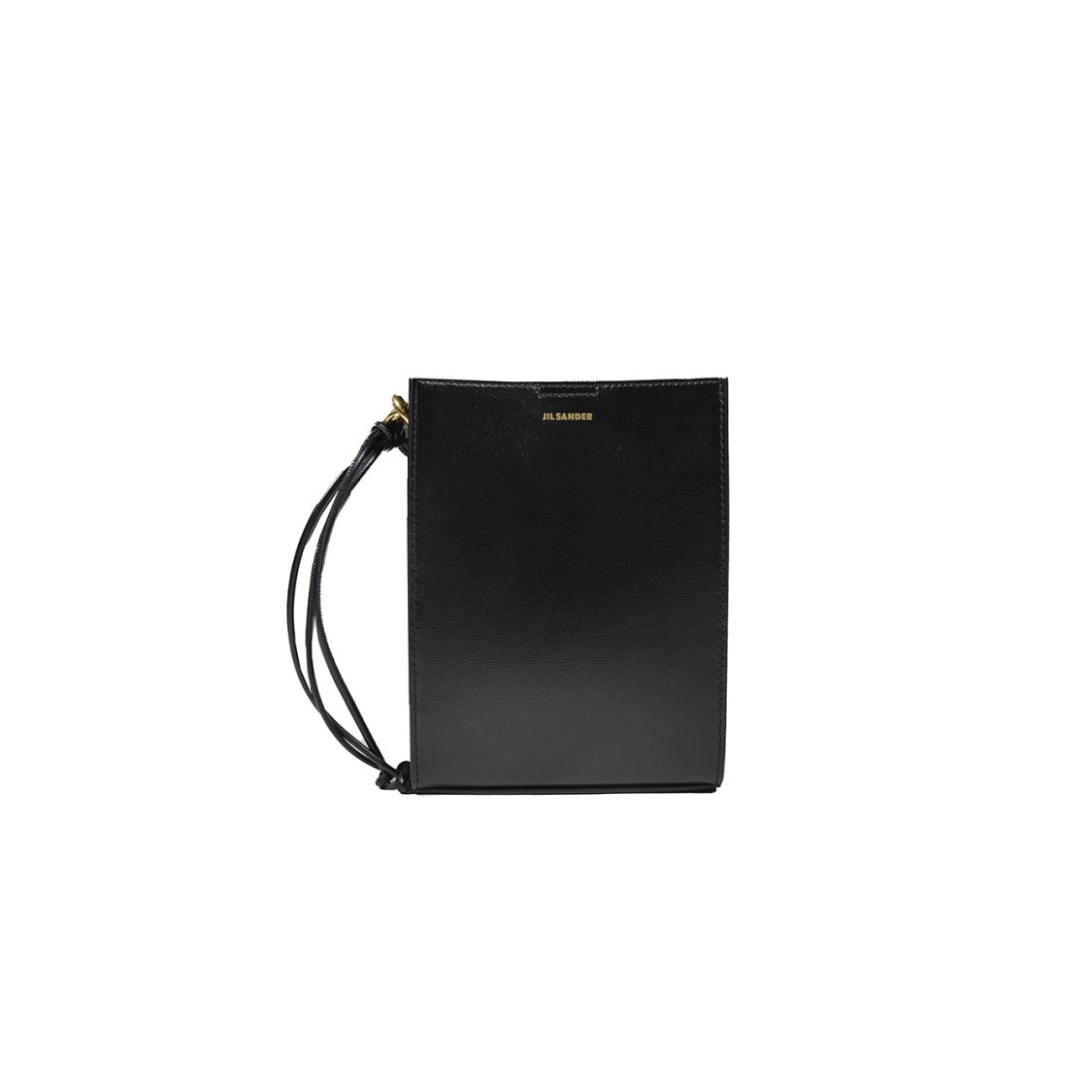 Jil Sander Rigid Rectangular Crossbody Bag In Brushed Bovine Leather