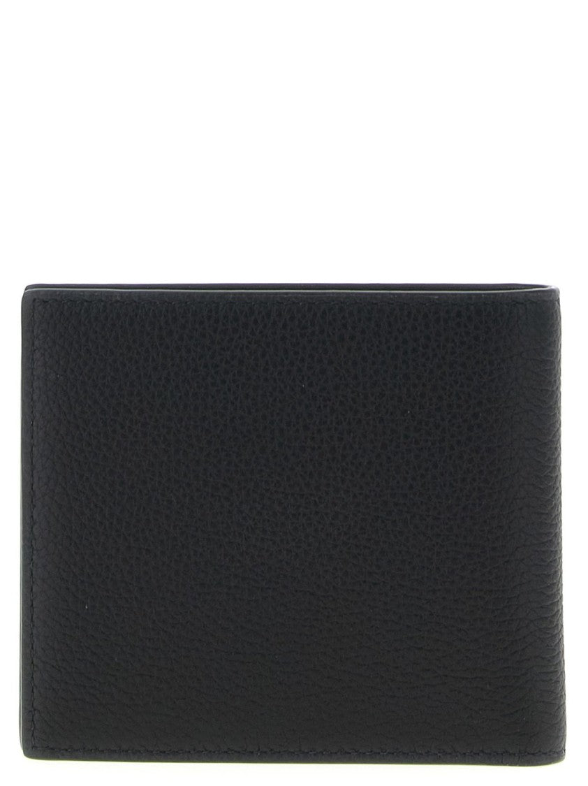 Burberry Compact Minimalist Wallet With Secure Compartment