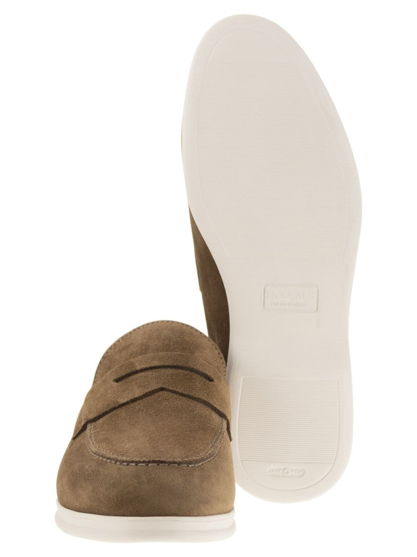Doucal's Penny - Suede Moccasin