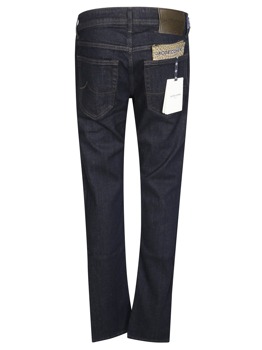 Jacob Cohen Deep Indigo Super Slim Fit Denim Jeans