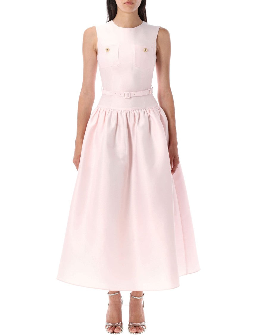 Self-Portrait Tafeta Midi Dress