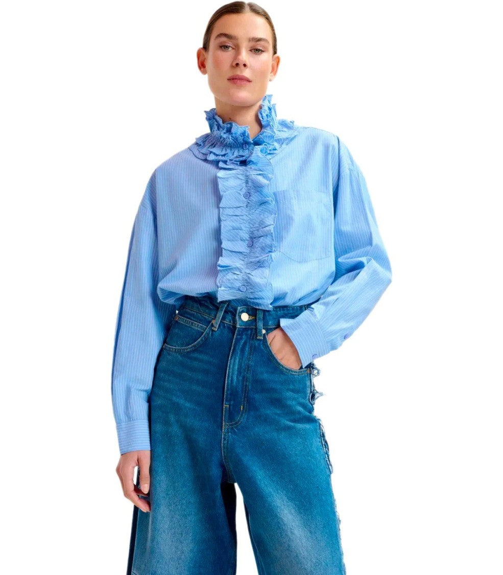 Essentiel Antwerp Ipojuca Light Blue Shirt