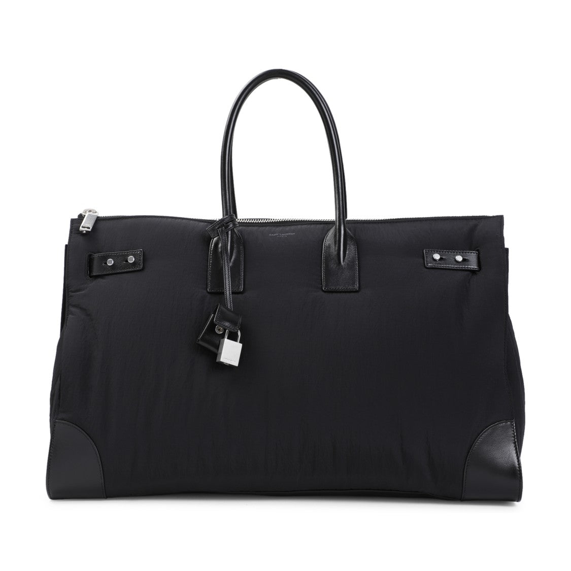 Saint Laurent Black Ysl Duffle Bag